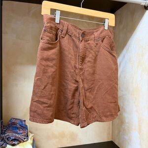Levi’s Baggy High-Waist Shorts 28